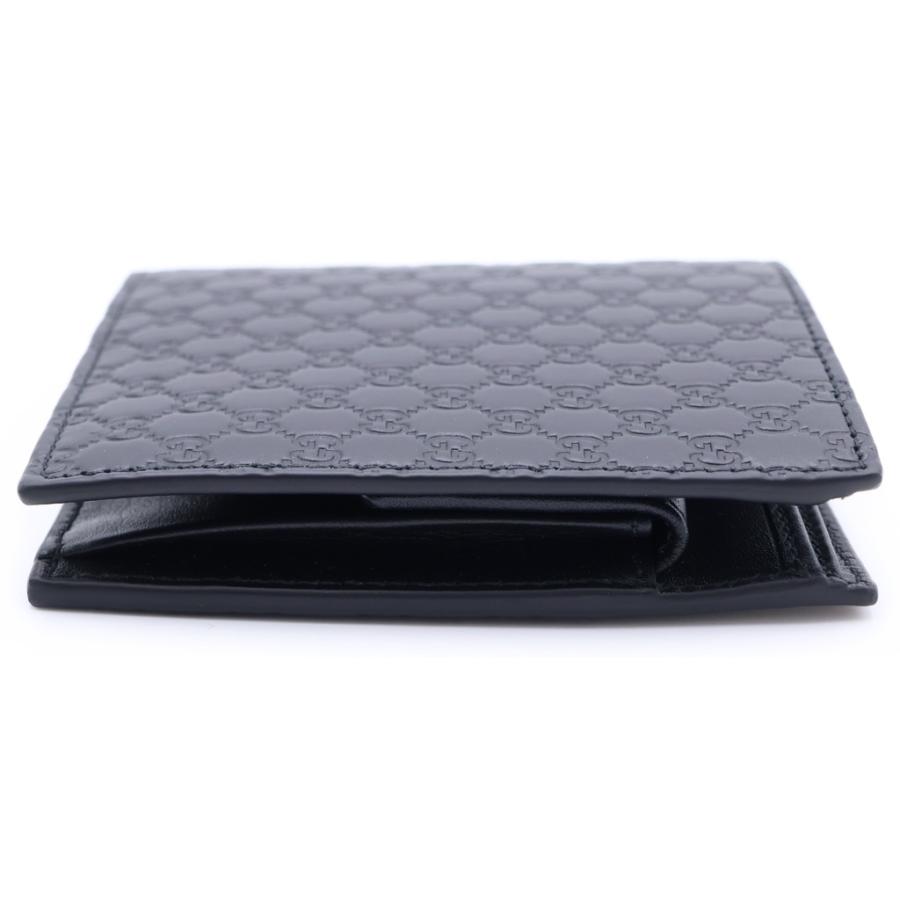 最終価格　GUCCI グッチ　シマ　ケース　財布　ウォレット　二つ折り　黒 GUCCI（グッチ） グッチシマ 二つ折り財布 コンパクトウォレット
