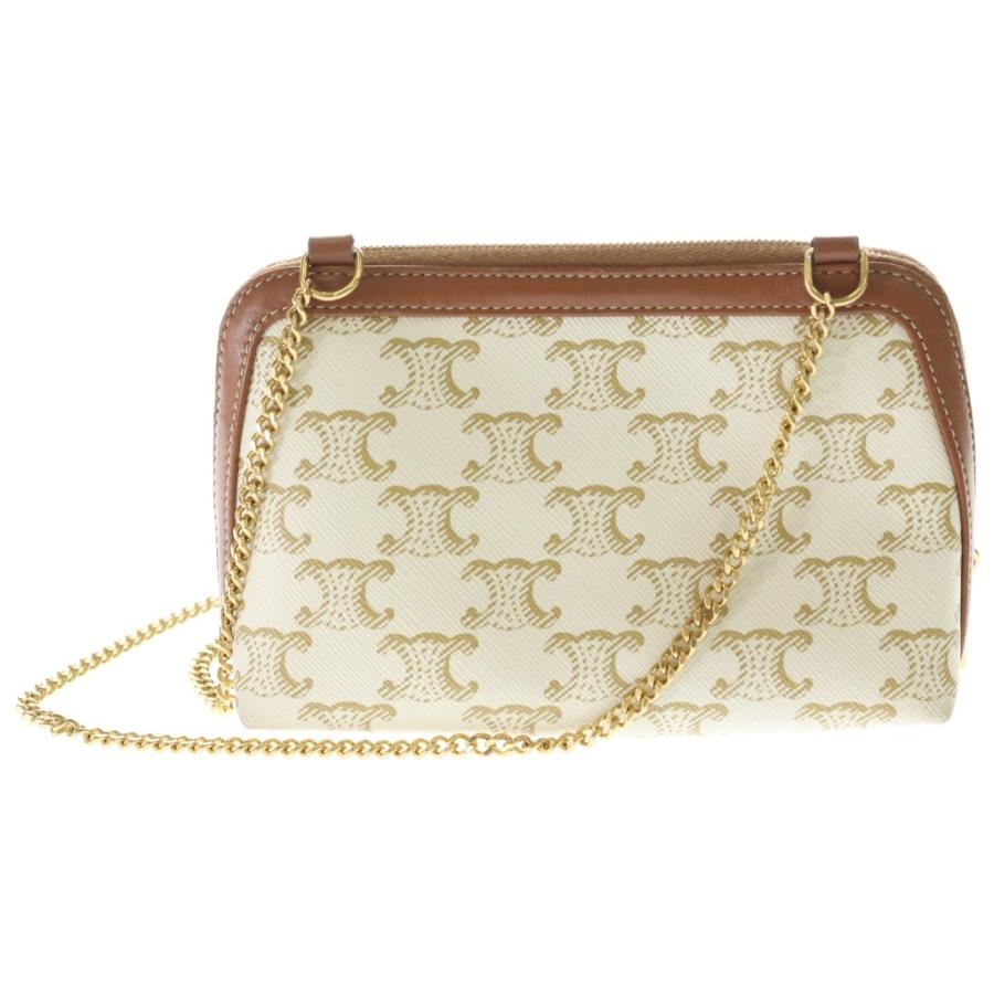 CELINE（セリーヌ） トリオンフキャンバス チェーンクラッチ ミニ