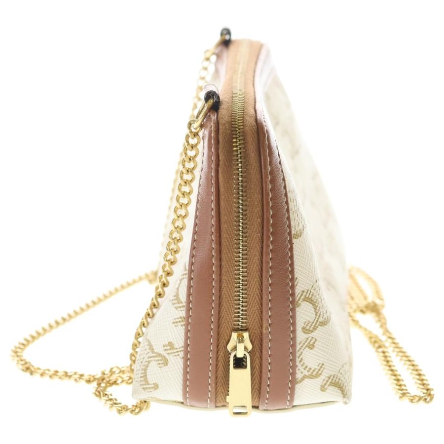CELINE（セリーヌ） トリオンフキャンバス チェーンクラッチ ミニ