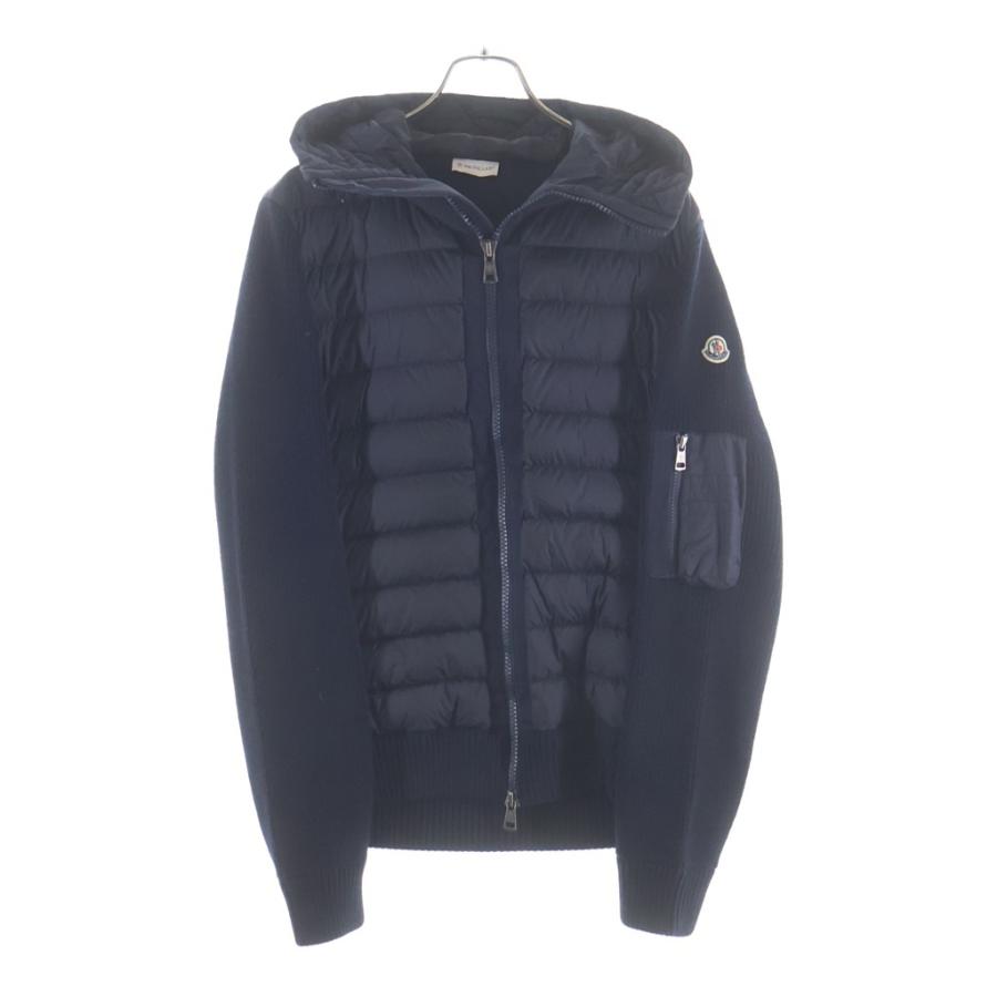 【新品未使用・正規品】モンクレール カーディガン ダブルジップ ネイビー系 MONCLER（モンクレール） CARDIGAN TRICOT カーディガントリコ ダブル
