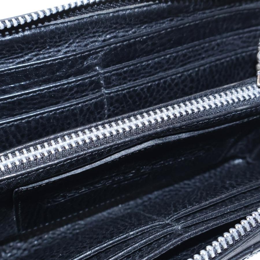 CHROME HEARTS（クロムハーツ） REC F ZIP QUILTED 長財布 セメタリー