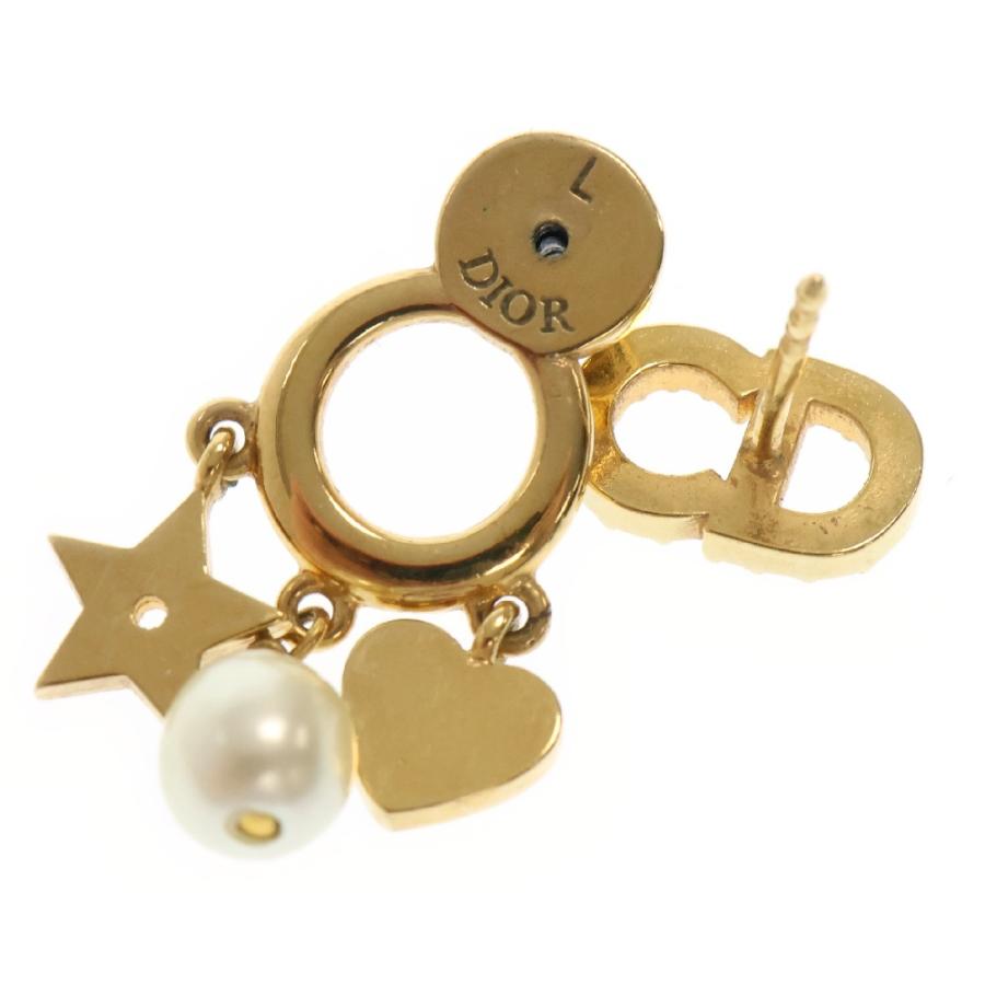 Christian Dior クリスチャンディオール CDロゴ チャームピアス Christian Dior クリスチャンディオール CDロゴ チャームピアス