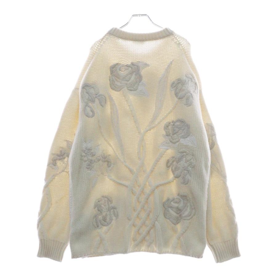 さ*ち様 Christian Dior ウールニットコート フローラル ベージュ Christian Dior - クリスチャンディオール CHRISTIAN DIOR