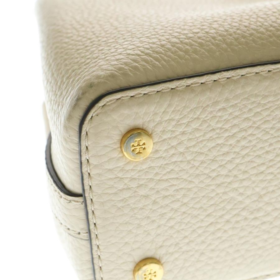 本物 トリー バーチ TORY BURCH レザー 2WAY ショルダーバッグ ハンドバッグ ポシェット オフホワイト バッグ 中古・ TORY BURCH（トリーバーチ） バッグ レディース ショルダーバッグ 2way