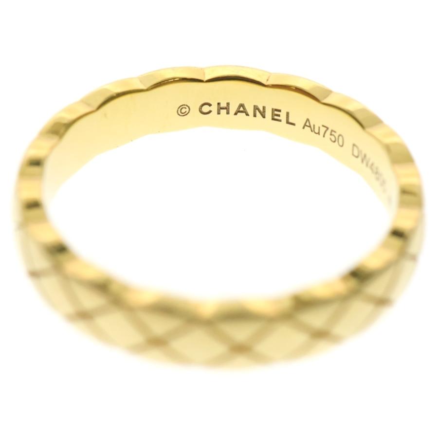 CHANEL（シャネル） ココクラッシュ ミニ リング Au750 YG イエロー