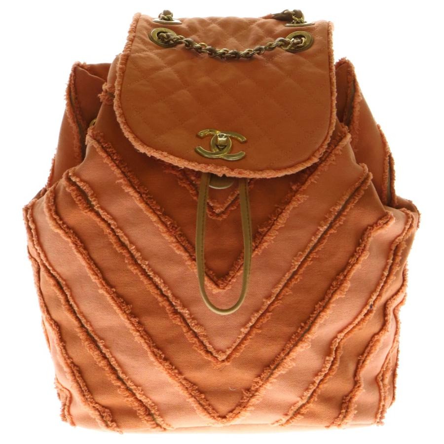 シャネル CHANEL リュックサック マトラッセ トリプルココ キャビア