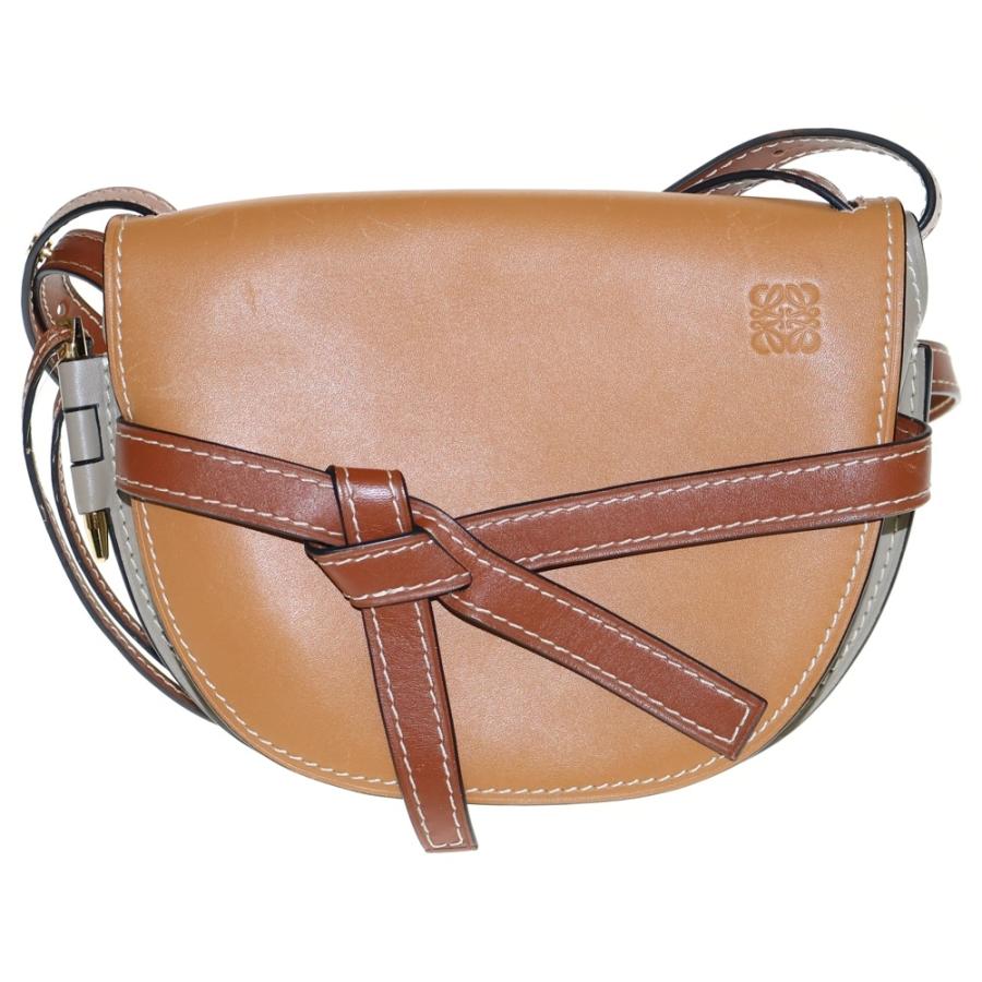 美品 ロエベ LOEWE ゲートポシェット ショルダーバッグ LOEWE（ロエベ） ゲートバッグ スモール ショルダーバッグ ショルダー