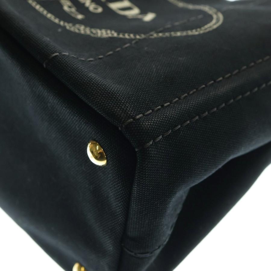 PRADA（プラダ） カナパ 2WAYバッグ ロゴ三角プレート ハンドバッグ