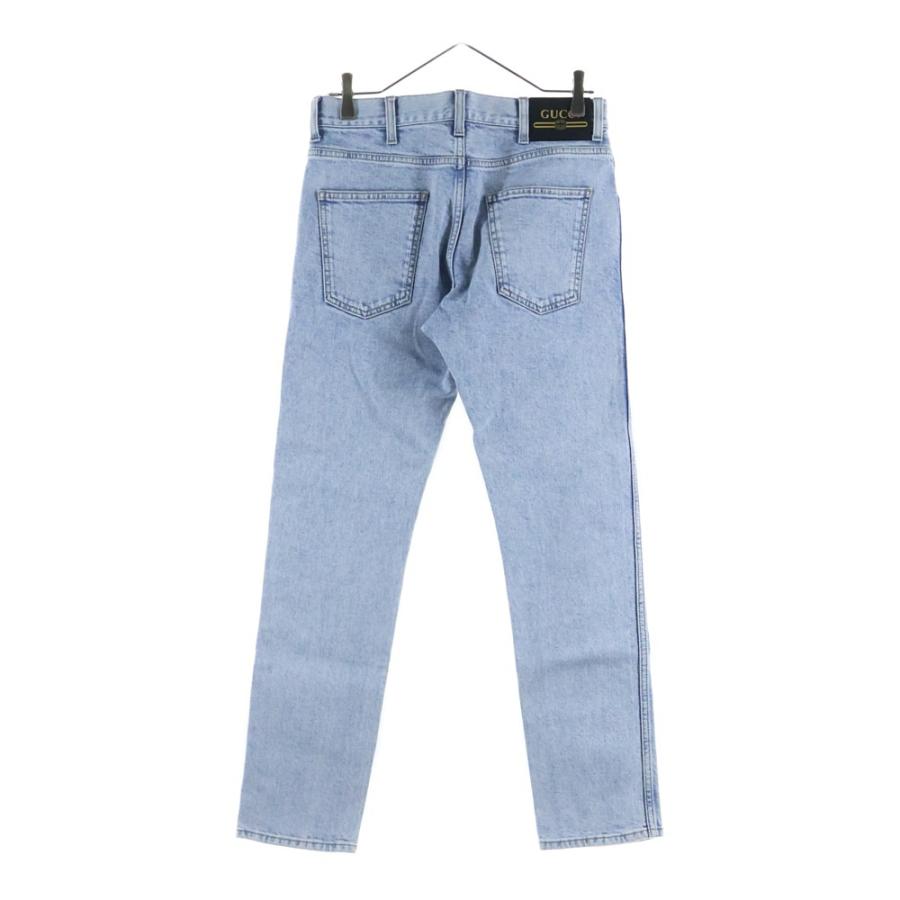 GUCCI（グッチ） ヴィンテージロゴプリント レザーパッチ ウォッシュ