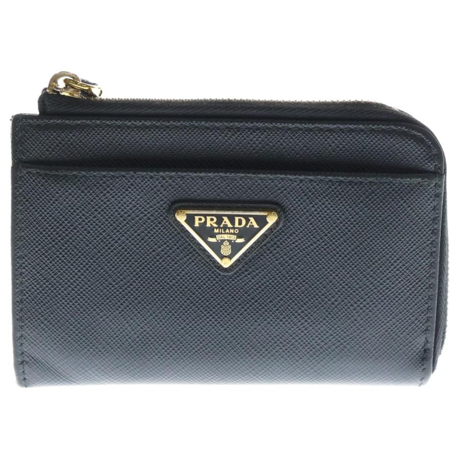 PRADA（プラダ） トライアングルロゴ サフィアーノ L字ファスナー