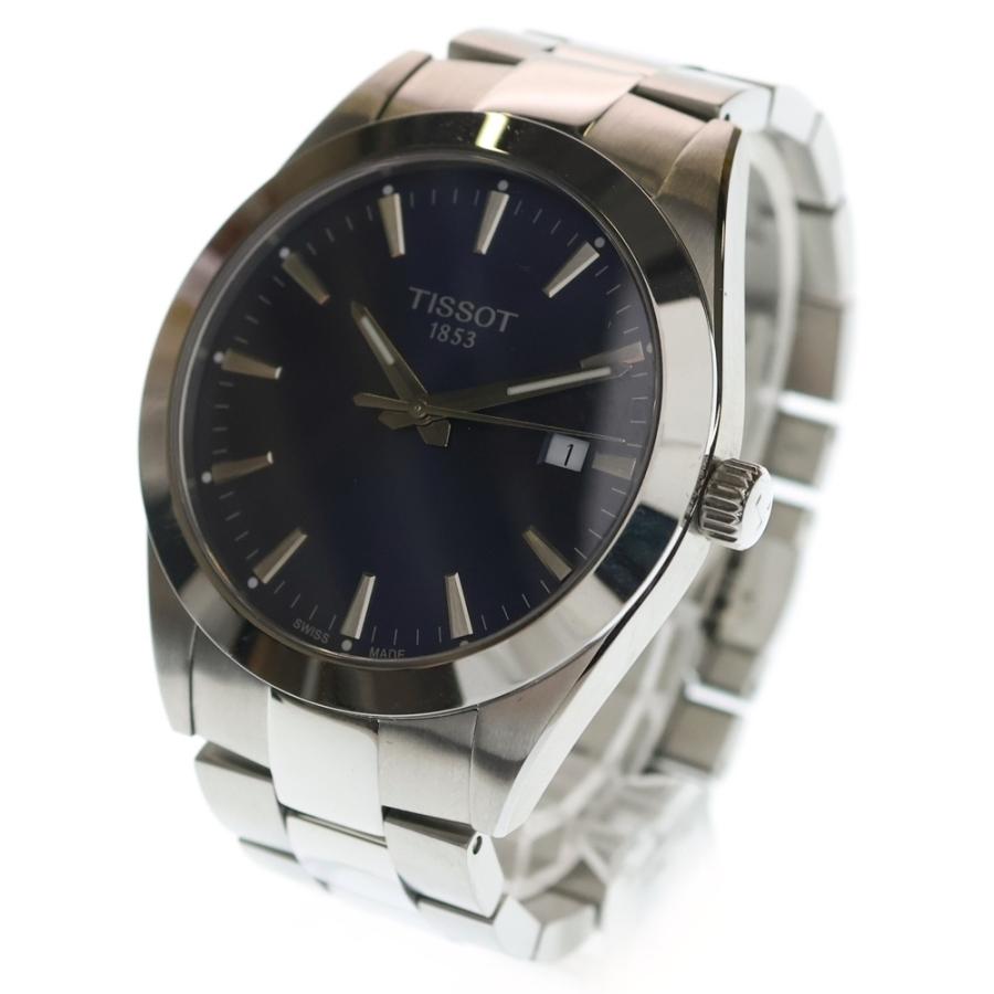TISSOT（ティソ） T-クラシック ジェントルマン 腕時計 ネイビー文字盤