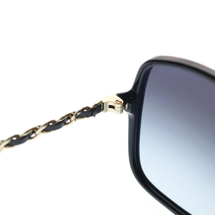 CHANEL シャネル ココマーク チェーン テンプル オーバルシェイプ セルフレームサングラス メガネ 眼鏡 アイウェア ブラック c.N501/3C CHANEL（シャネル） ココマーク チェーン テンプル オーバルシェイプ