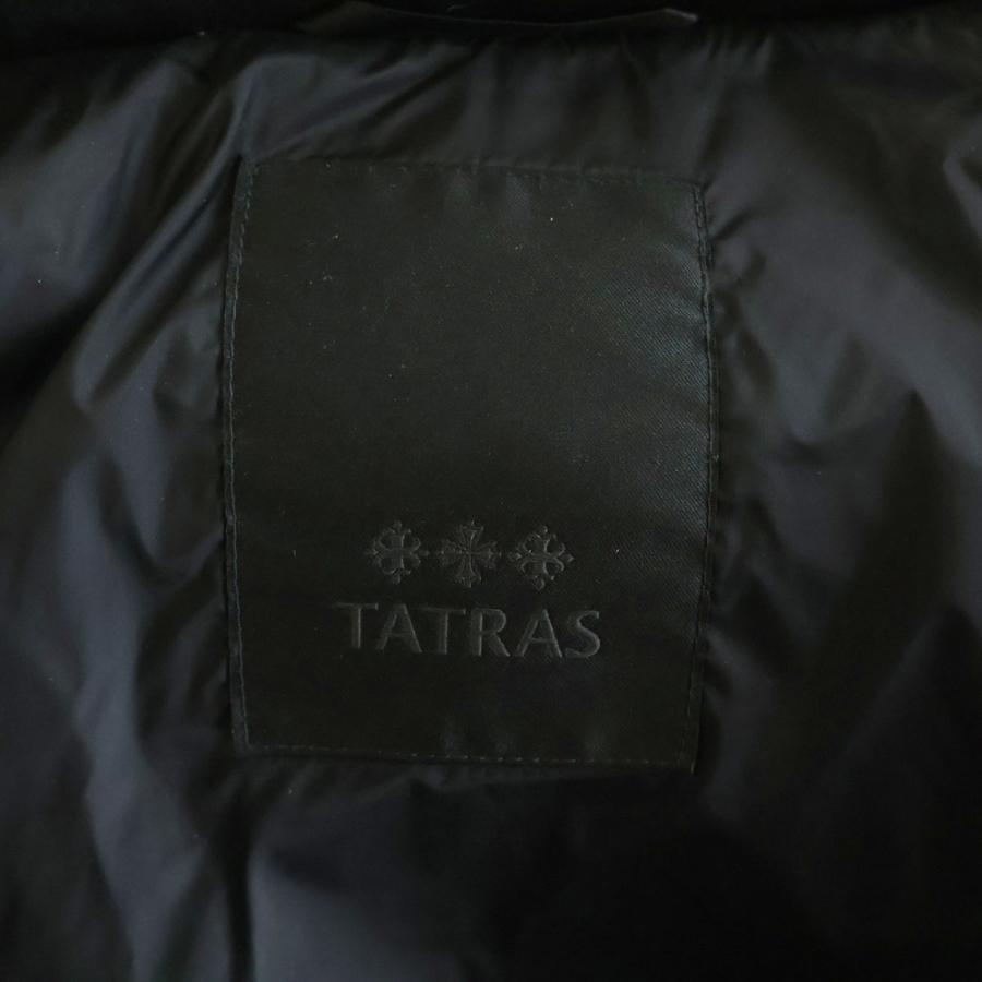 TATRAS タトラス AGORDO アゴルド ウール フーデッド ダウンジャケット ブラック MTKE23A4148-Dの画像