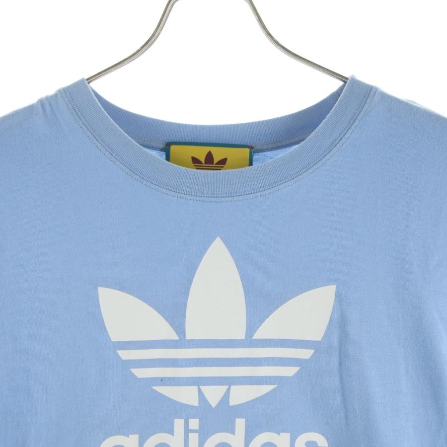 GUCCI（グッチ） ×adidas アディダス ロゴ プリント 半袖Tシャツ