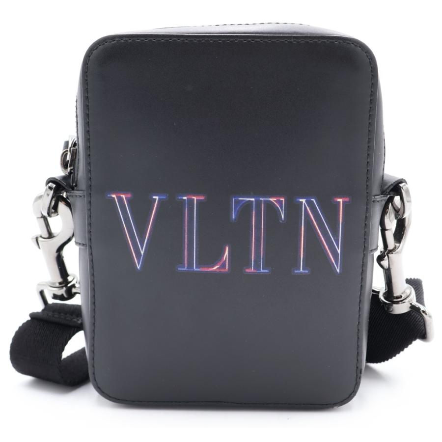 ヴァレンチノ ガラバーニ 【美品】VLTNロゴ レザー スモール VALENTINO（ヴァレンティノ） VLTN ロゴ スモール レザー ショルダー