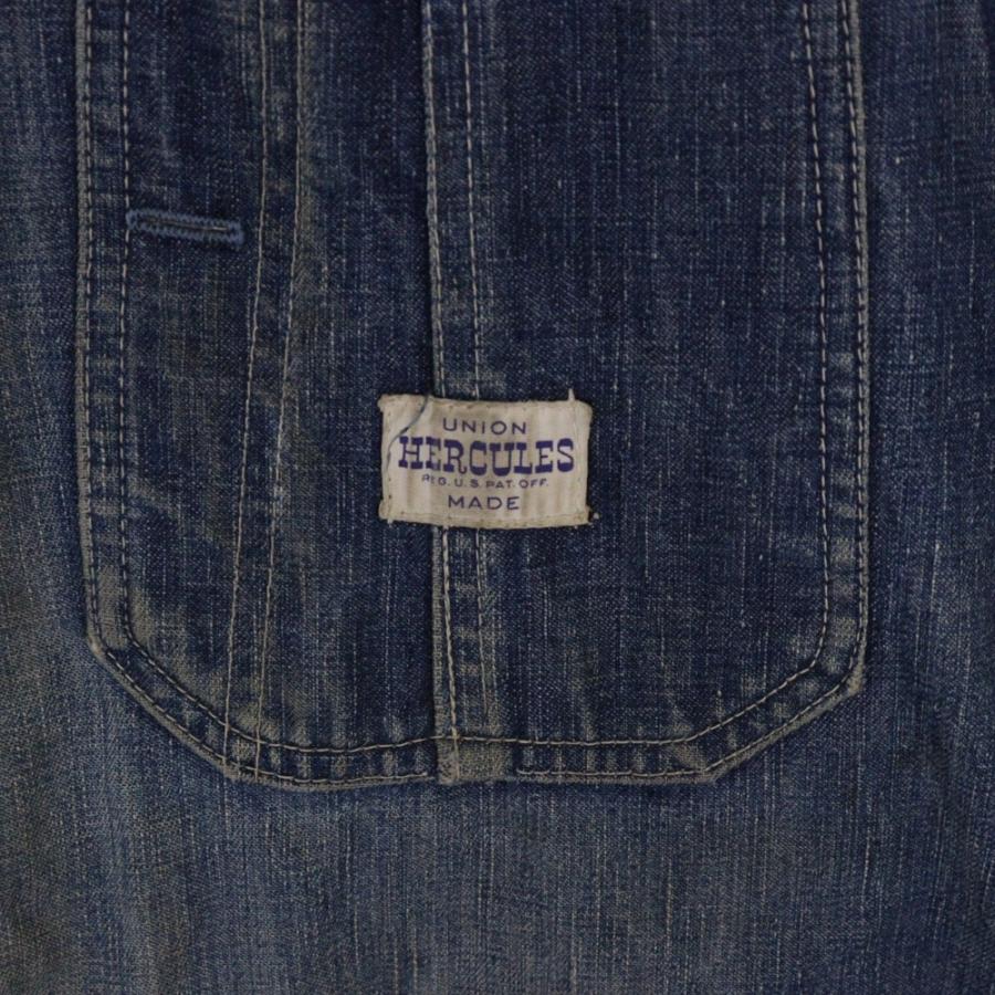 50s 60s Herculesタグ無 カバーオール 金ボタン ブランケット VINTAGE