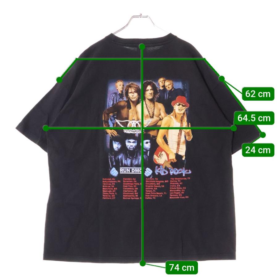 VINTAGE ヴィンテージ 00s AEROAMITH RUN DMC KID ROCK エアロスミス T