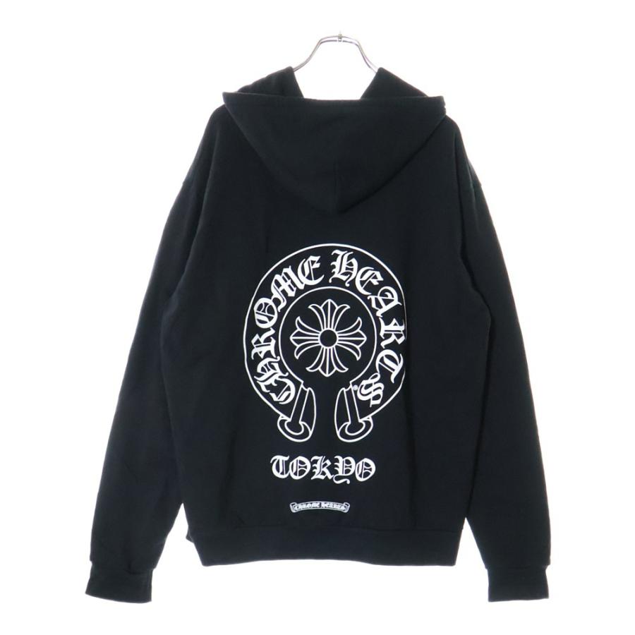 クロムハーツ 東京限定バックホースシュージップアップパーカー