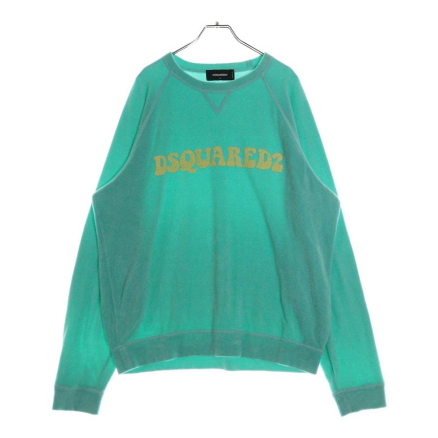 DSQUARED2（ディースクエアード） TOWEL RAGLAN COOL SWEATSHIRT ロゴ 
