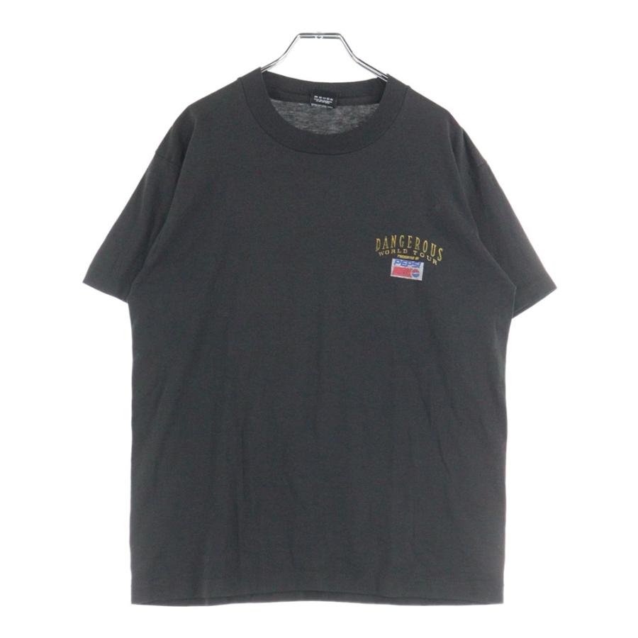 ヴィンテージ　マイケル・ジャクソン　ペプシTシャツ　激レアLサイズ ヴィンテージ 90s MICHAEL JACKSON DANGEROUS WORLD TOUR PEPSI