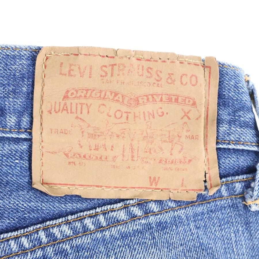 Levi's（リーバイス） 60-70s VINTAGE 502 BIG E 均等V ボタン裏刻印8