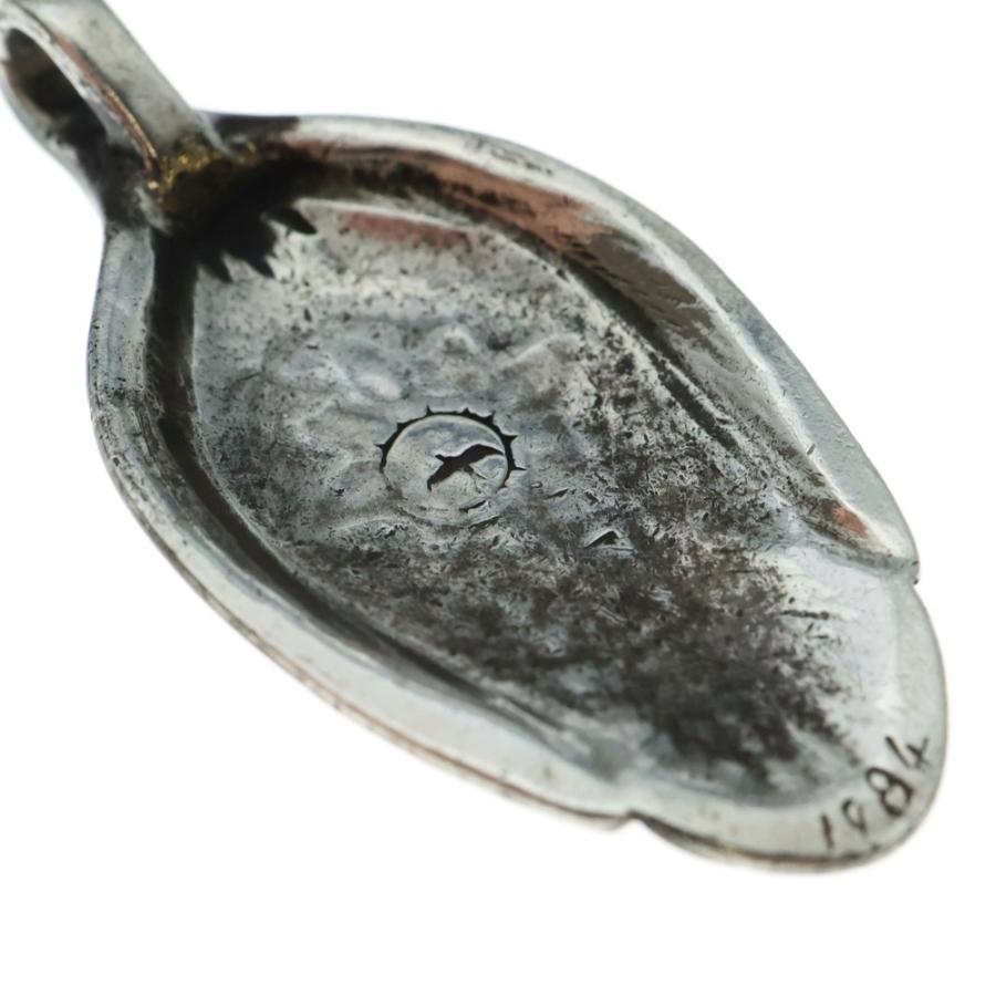 goro's ゴローズ K18付きスプーン ペンダントトップ シルバー/ゴールド