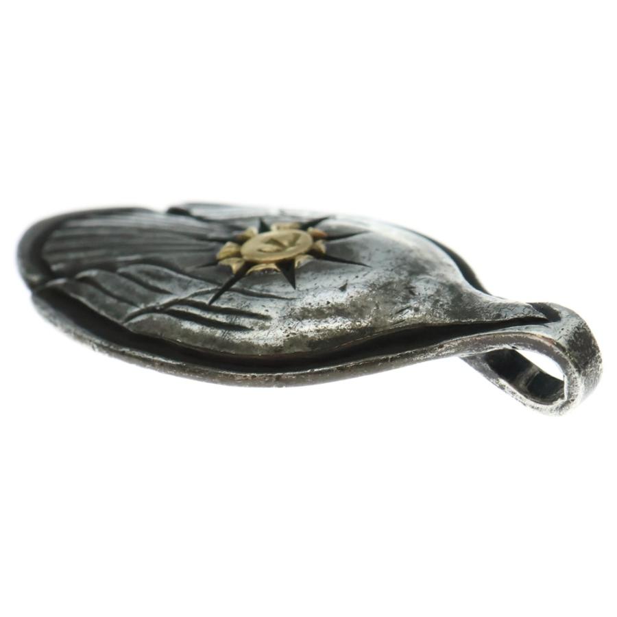 goro's ゴローズ K18付きスプーン ペンダントトップ シルバー/ゴールド