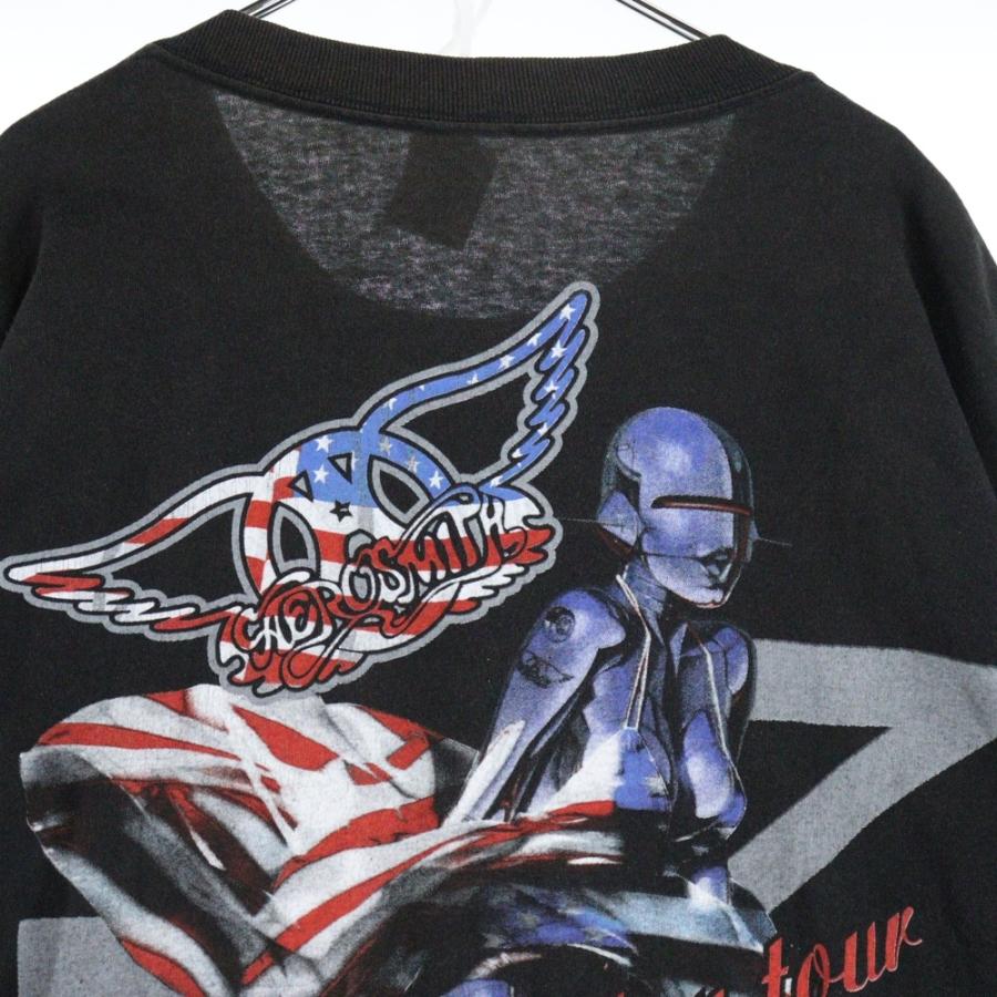 ヴィンテージ 00s AEROSMITH SORAYAMA JUST PUSH PLAY LS BOOTLEG