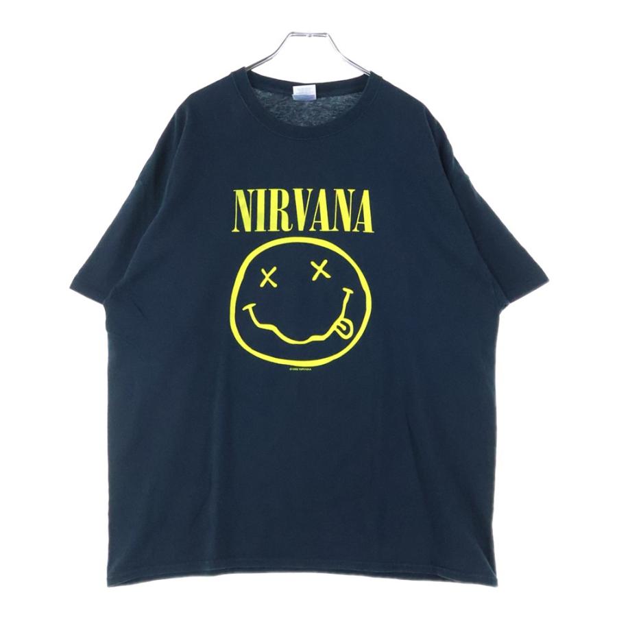 VINTAGE ヴィンテージ 00s NIRVANA SMILE Y2K ニルヴァーナ スマイル T
