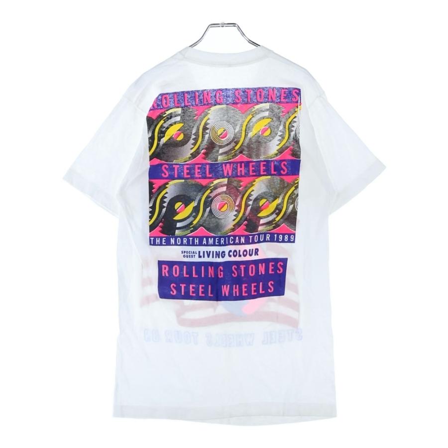 VINTAGE ヴィンテージ 80s THE ROLLING STONES STEEL WHEELS TOUR 1989
