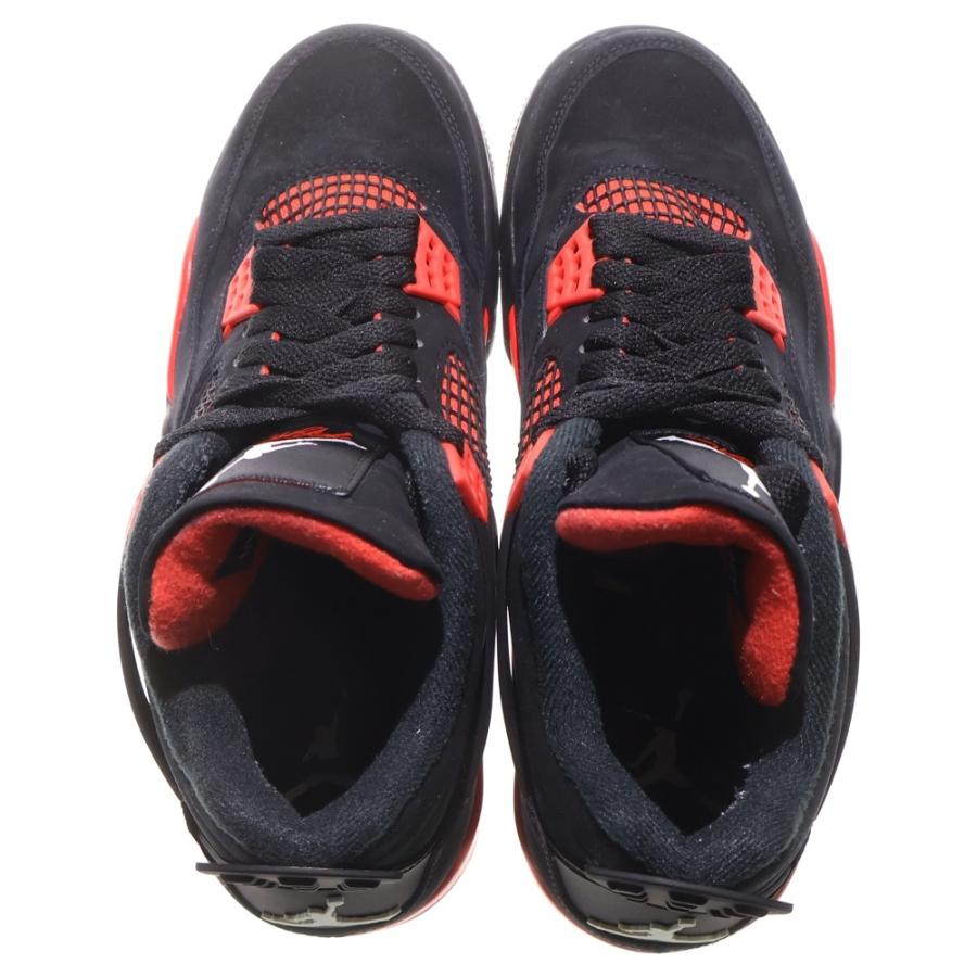 Nike Air Jordan 4 ブラック/レッド NIKE AIR JORDAN 4 RETRO 