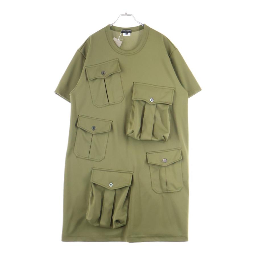 コムデギャルソンオムプリュス　25aw カーゴポケットシャツ COMME des GARCONS HOMME PLUS コムデギャルソンオムプリュス 25AW