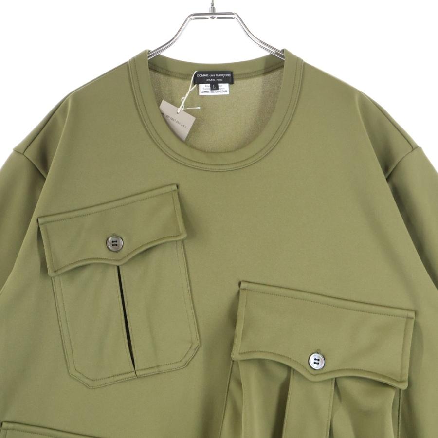コムデギャルソンオムプリュス　25aw カーゴポケットシャツ COMME des GARCONS HOMME PLUS コムデギャルソンオムプリュス 25AW