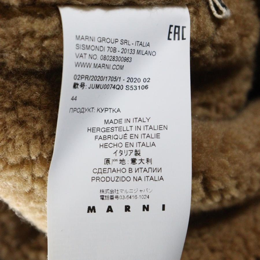 MARNI（マルニ） WOOL CHECK BOA JACKET ウール チェック ボア