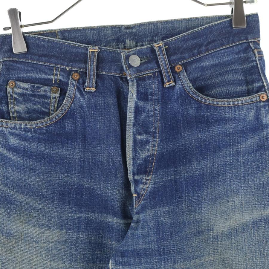 Levi's（リーバイス） 70s 501 BIGE ボタン裏6 赤耳 足長R Vステッチ