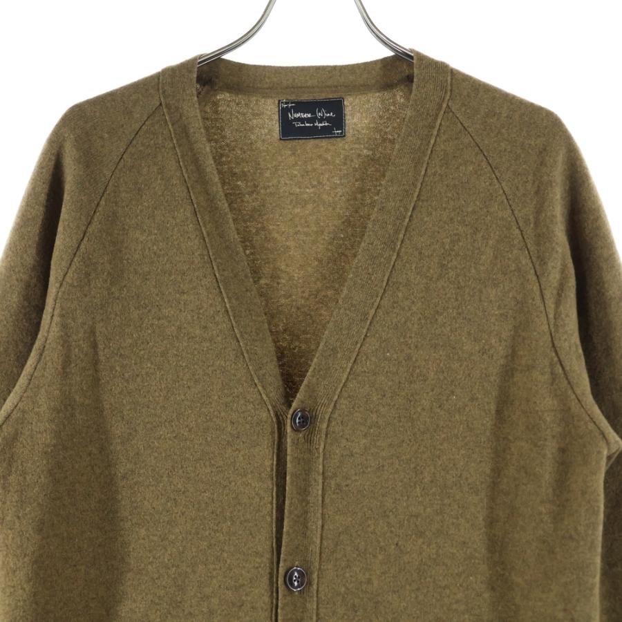 ナンバーナイン ジップアップロングカーディガン ウール ニット NUMBER (N)INE（ナンバーナイン） NUMBER (N)INE LONG CARDIGAN ロング