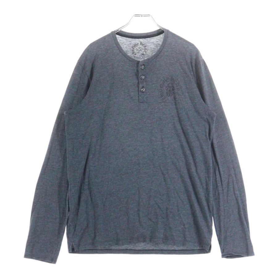 CHROME HEARTS（クロムハーツ） HENRY L/S T-SHIRT BSフレアボタン 