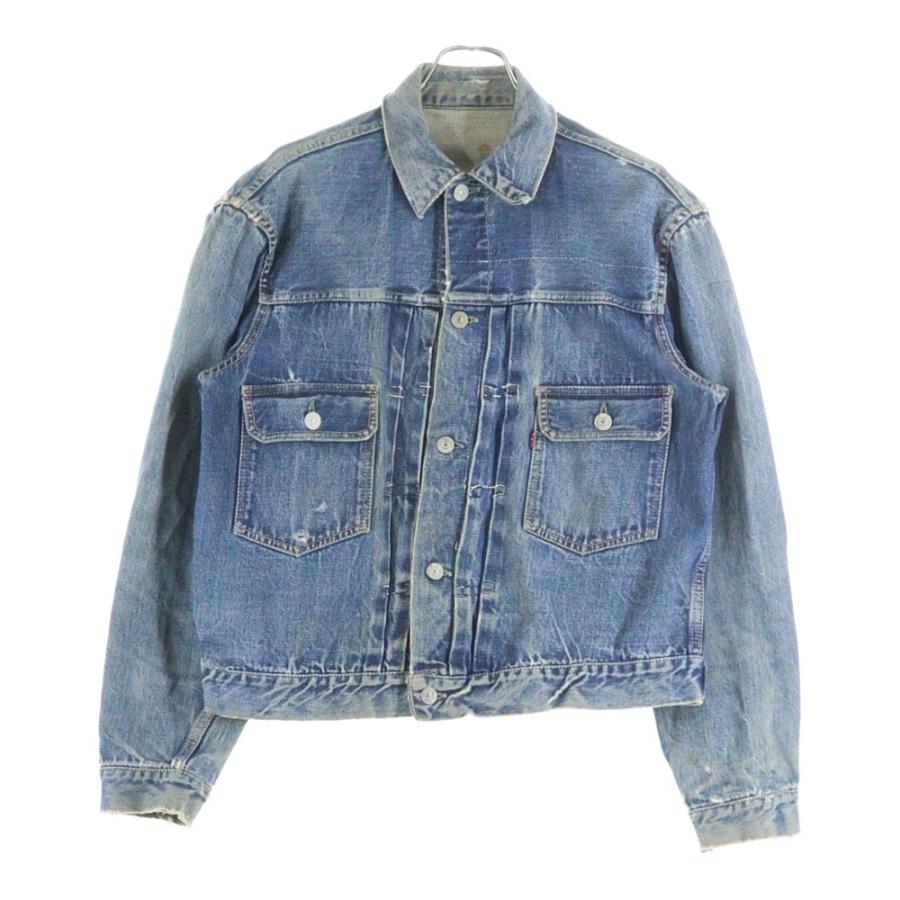 紙パッチ有り！★LEVI'S★507xx 2nd/サイズ40/ビッグE/ハギなし Levi's（リーバイス） 50-60s VINTAGE 2nd 507XX 紙パッチ BIG E