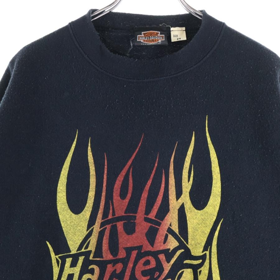 Harley Davidson（ハーレー・ダビッドソン） 90s FLAMES CREWNECK