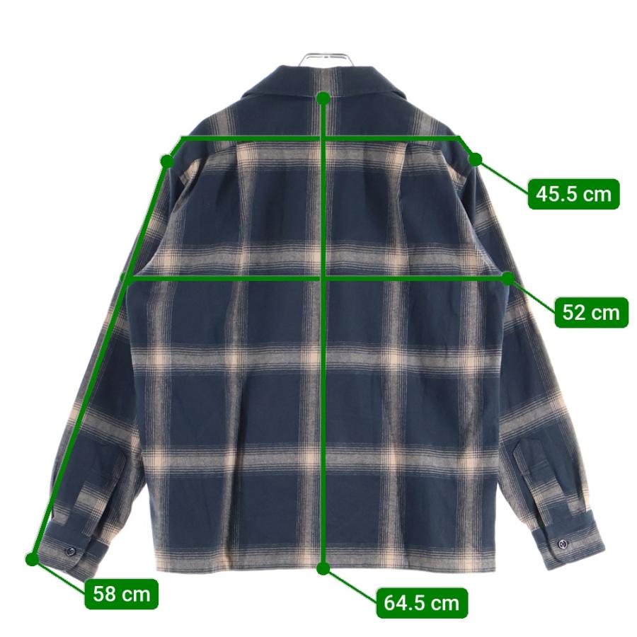PENDLETON（ペンドルトン） オンブレチェック 長袖シャツ ブラック