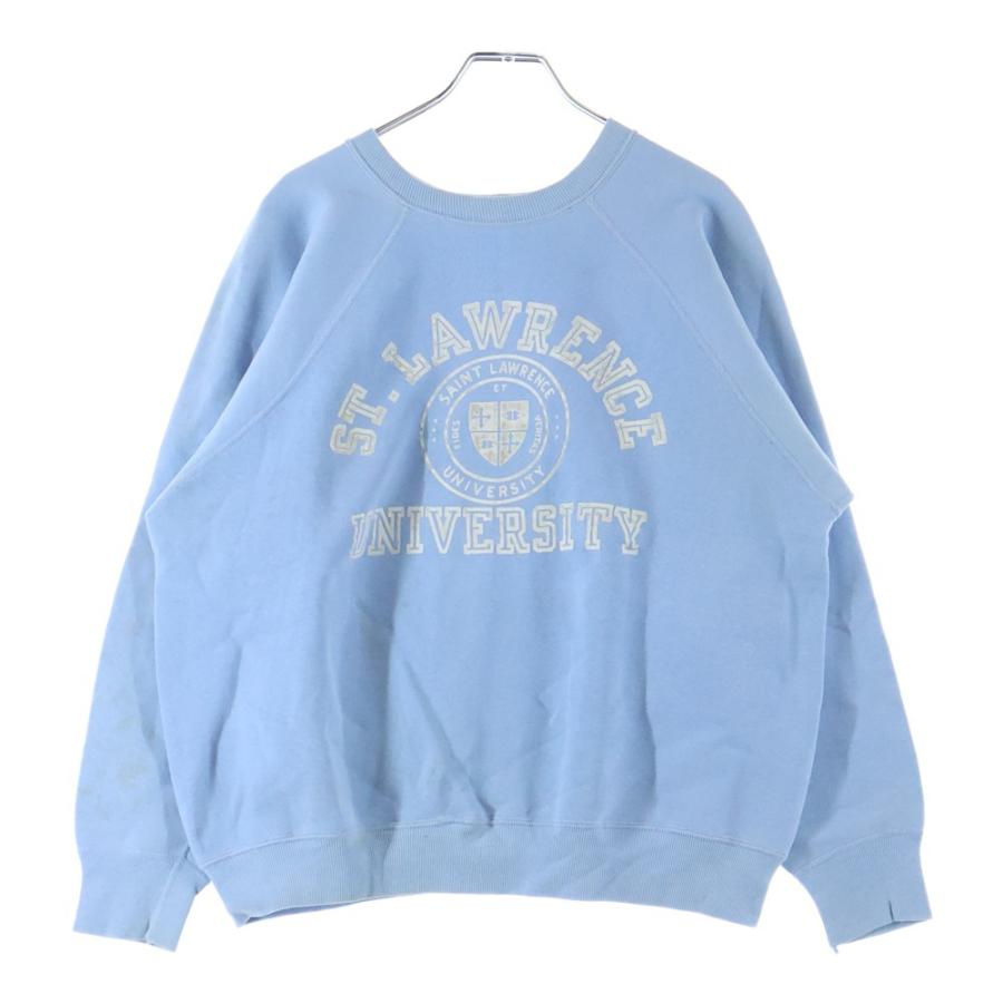 ヴィンテージ 50S セントローレンス カレッジロゴ フロッキー プル