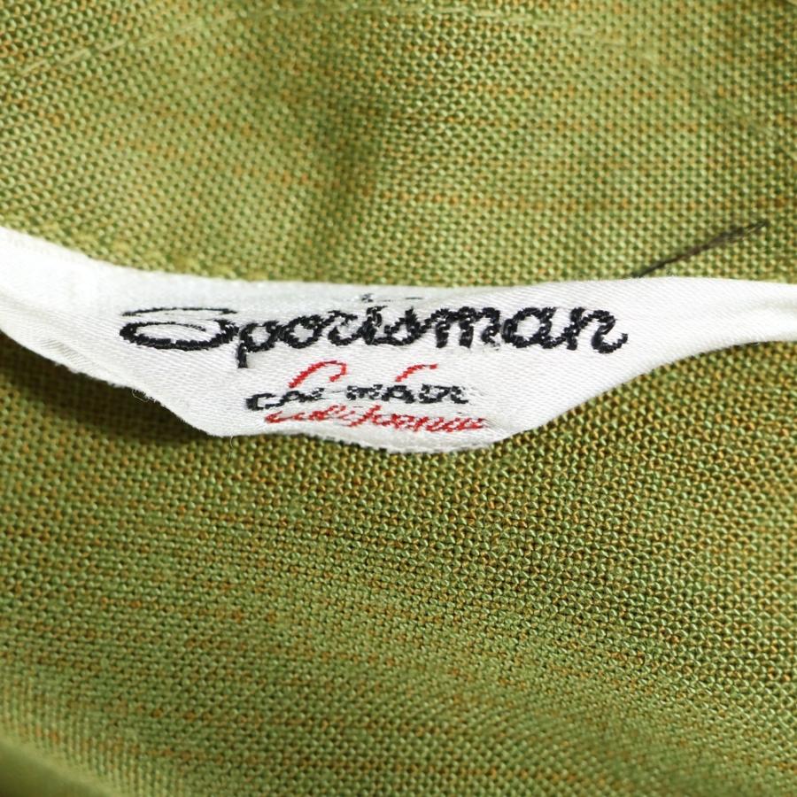ヴィンテージ 50S SPORTSMAN OMBRE L/S CHECK SHIRT スポーツマン