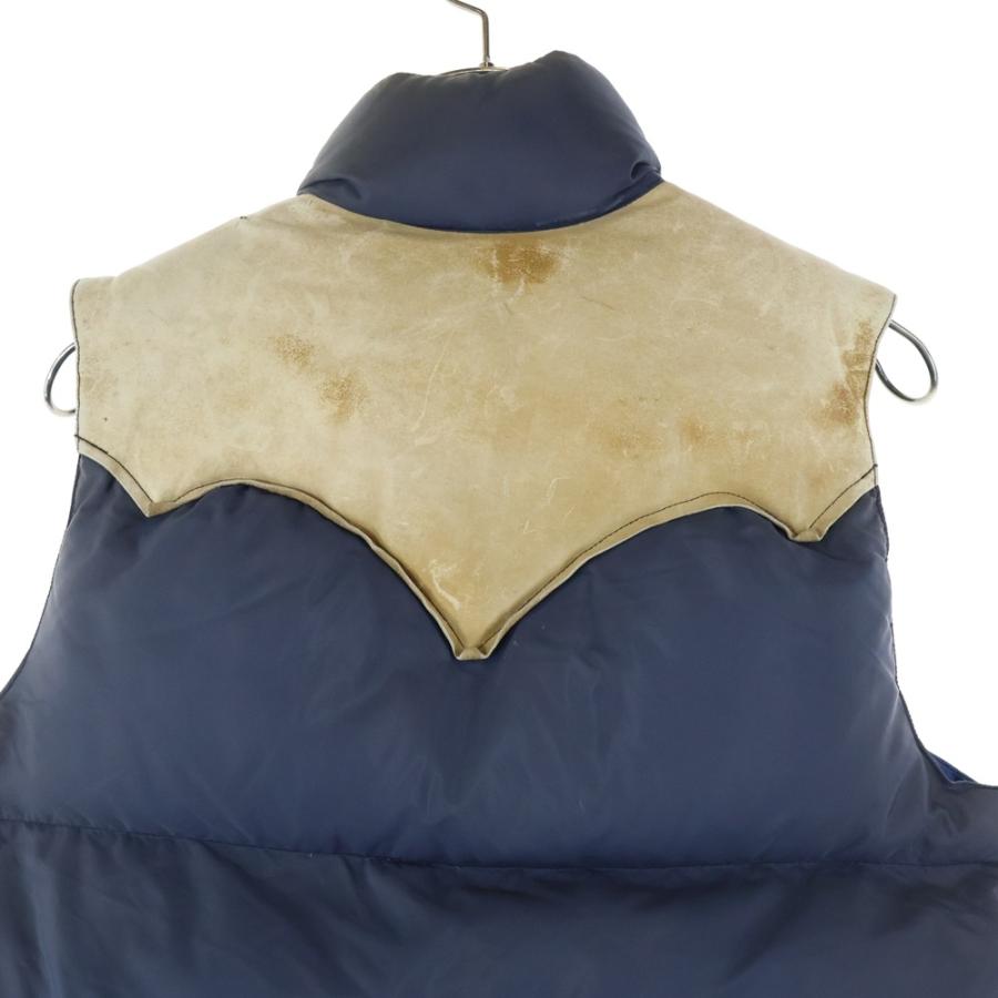 美品 70s ロッキーマウンテン ダウンベスト ネイビー ヴィンテージ ROCKY MOUNTAIN ロッキーマウンテン 70s VINTAGE DOWN VEST