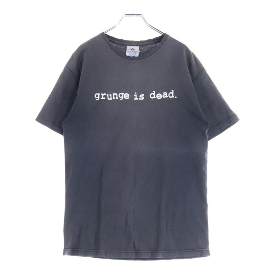 超希少 着 90s grunge is dead ヴィンテージTシャツ VINTAGE ヴィンテージ 90s GRUNGE IS DEAD グランジ イズ デッド