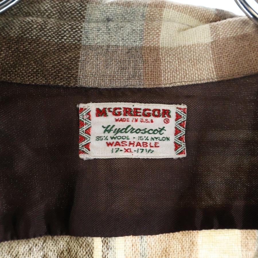 McGREGOR（マックレガー） マクレガー 50S VINTAGE WOOL CHECK L/S