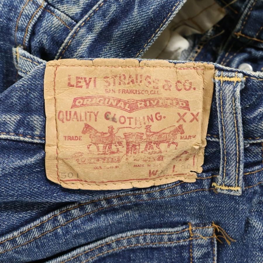Levi's（リーバイス） 50-60S 501 BIG E 前期 両面タブ 均等V 足長R