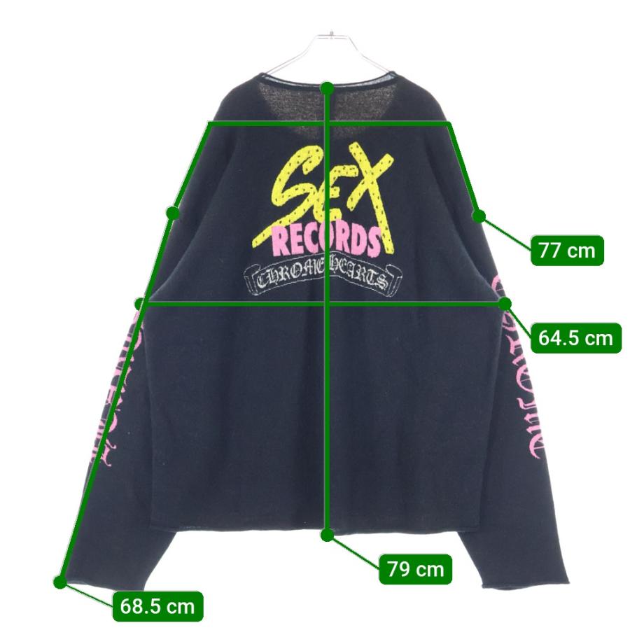 CHROME HEARTS（クロムハーツ） SEX RECORDS CASHMERE KNIT セックス