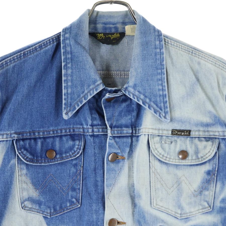 Wrangler（ラングラー） 70S VINTAGE 126PW デニムジャケット ブリーチ