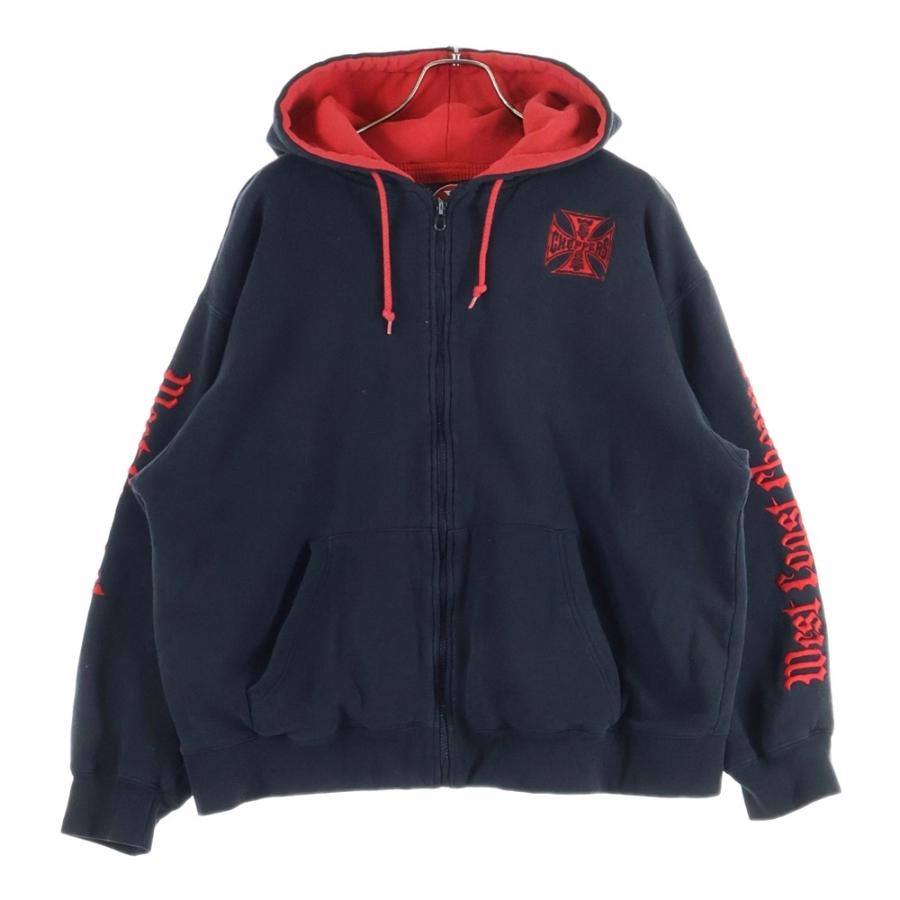 『ウエストコーストチョッパーズ』ジップアップパーカー 古着 ヴィンテージ ヴィンテージ ウエスト コースト チョッパーズ ZIP UP HOODIE