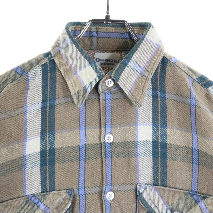 OSHKOSH オシュコシュ 70S VINTAGE CHECK L/S SHIRT ヴィンテージ